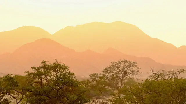 Angola by helicopter expedition